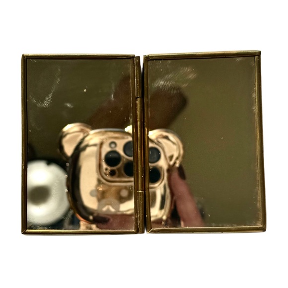 RARE FIND - Vintage Folding Double Sided Compact Mirror - Picture 4 of 13